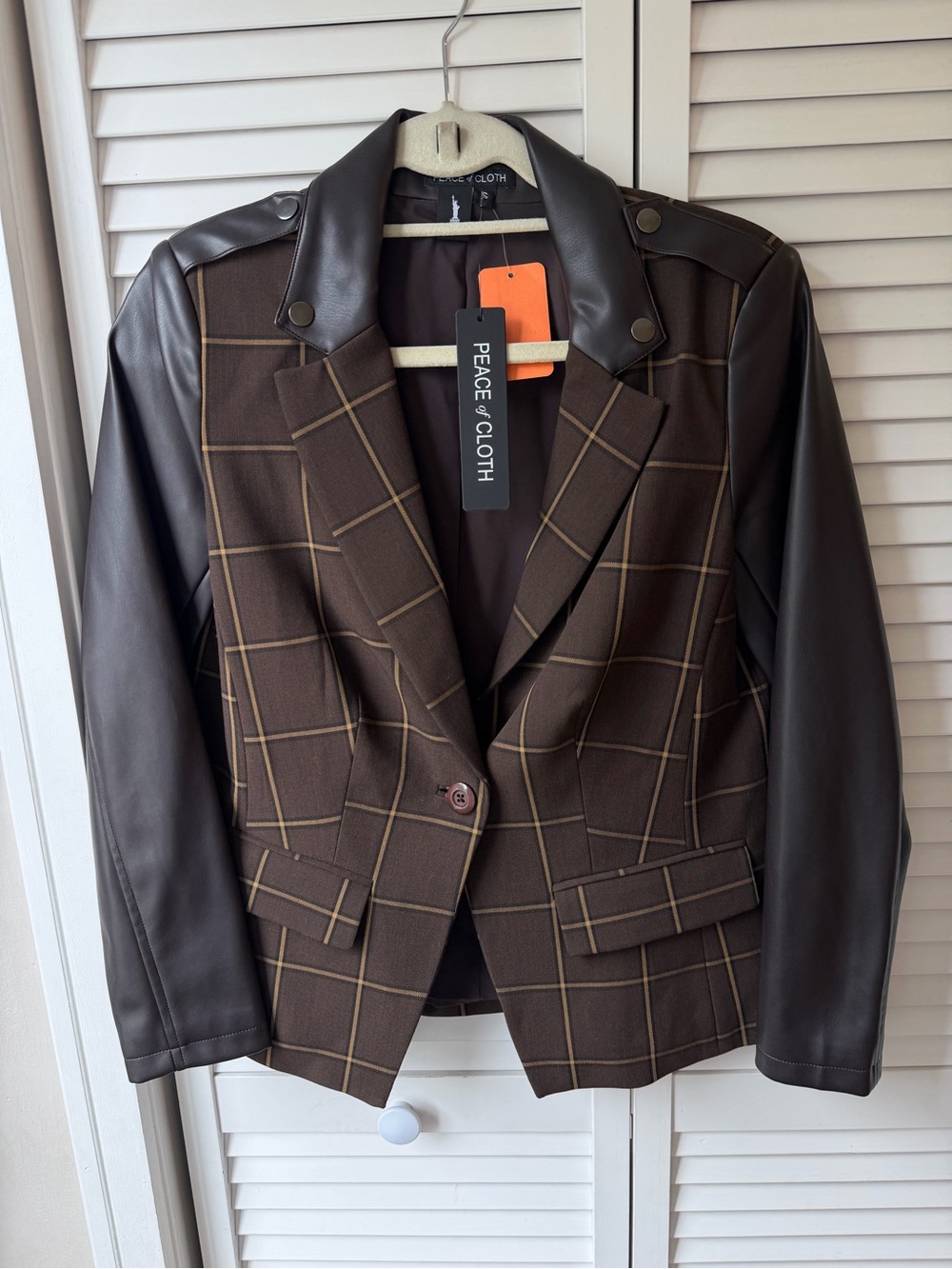 Peace Of Cloth Rowan Blazer NWT Small